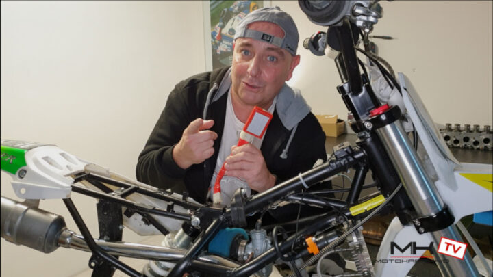 Come elaborare la pit bike con centralina ad anticipo variabile e bobina racing